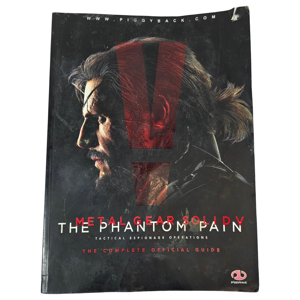 Metal Gear Solid V The Phantom Pain Official Strategy Guide Piggyback